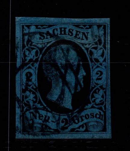 Sachsen 7 gestempelt #DEI92