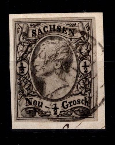 Sachsen 8 gestempelt #DEI94