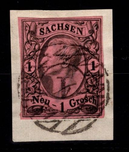 Sachsen 9 II gestempelt #DEI95