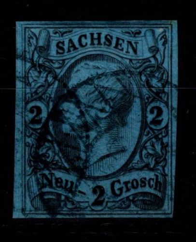 Sachsen 10 gestempelt #DEI99