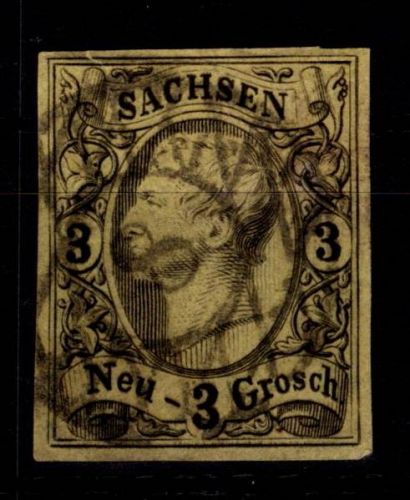 Sachsen 11 gestempelt GN 8 "Chemnitz", tiefst geprüft Rismondo BPP #DEJ00