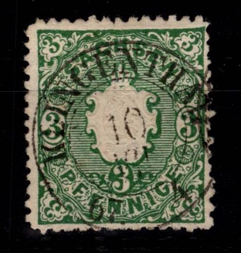 Sachsen 15 gestempelt #DEJ17