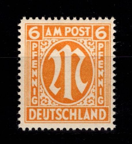 Alliierte Besetzung Bizone 13 A z III postfrisch gepr. Hettler BPP #DED27