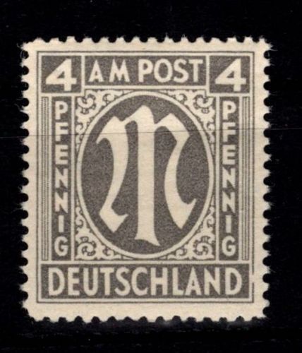 Alliierte Besetzung Bizone 11 A z III postfrisch geprüft Hettler BPP #DED47