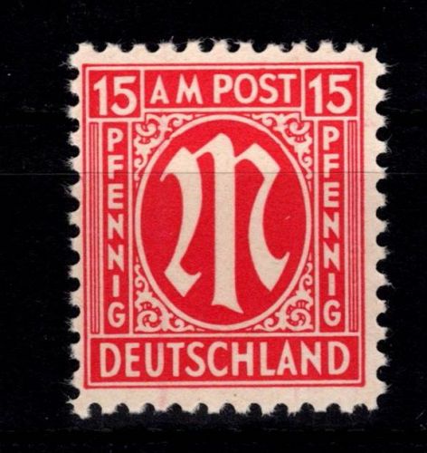 Alliierte Besetzung Bizone 8 x II postfrisch geprüft Hettler BPP #DED76