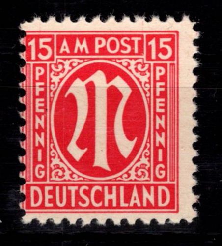 Alliierte Besetzung Bizone 8 x postfrisch geprüft Hettler BPP #DED89