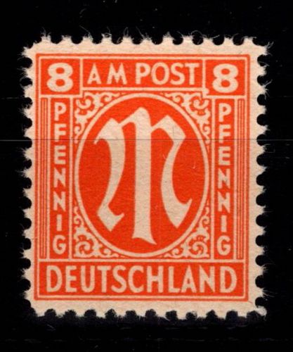 Alliierte Besetzung Bizone 5 z I postfrisch geprüft Hettler BPP #DEE09