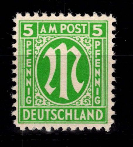 Alliierte Besetzung Bizone 3 z III postfrisch geprüft Hettler BPP #DEE23