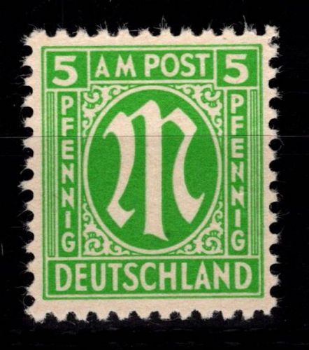 Alliierte Besetzung Bizone 3 z I postfrisch geprüft Hettler BPP #DEE26