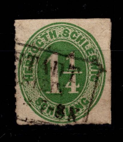 Schleswig-Holstein 4 gestempelt