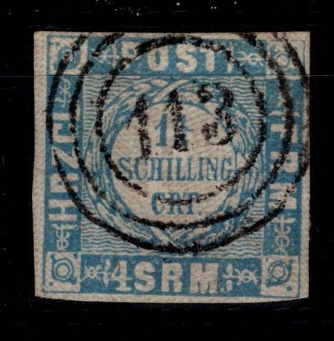 Schleswig-Holstein 6 gestempelt