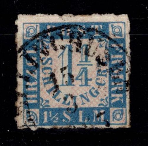 Schleswig-Holstein 7 gestempelt #DEJ47