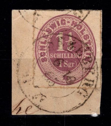 Schleswig-Holstein 10 gestempelt