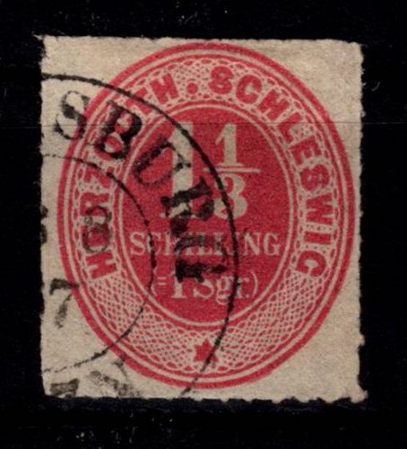 Schleswig-Holstein 15 gestempelt