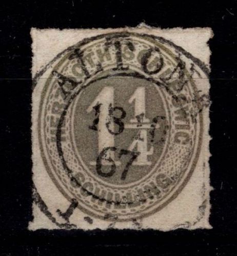 Schleswig-Holstein 18 c gestempelt