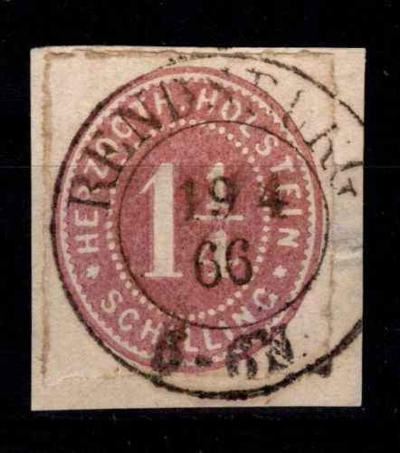 Schleswig-Holstein 20 gestempelt