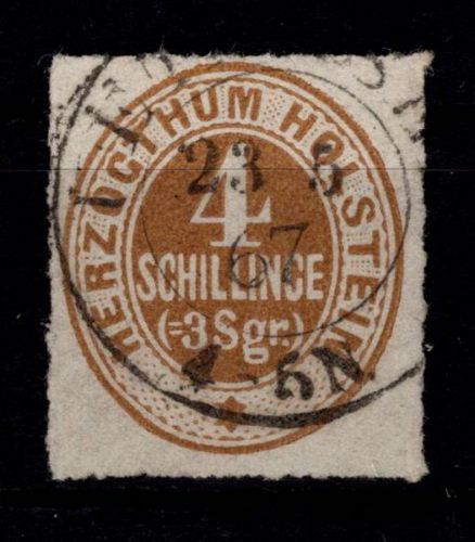 Schleswig-Holstein 25 gestempelt #DEJ83