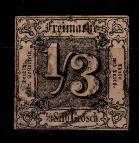 Thurn & Taxis 2 gestempelt