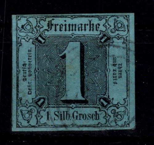Thurn & Taxis 11 b gestempelt