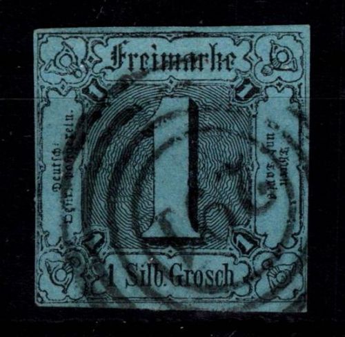 Thurn & Taxis 11 b gestempelt