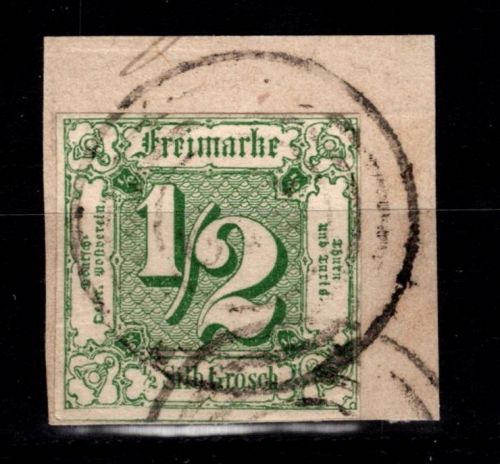 Thurn & Taxis 14 gestempelt