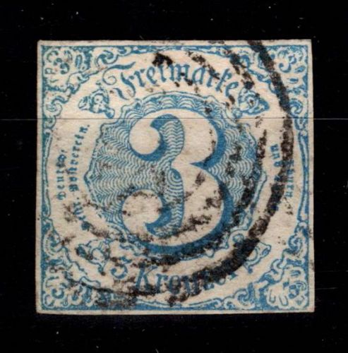 Thurn & Taxis 21 gestempelt