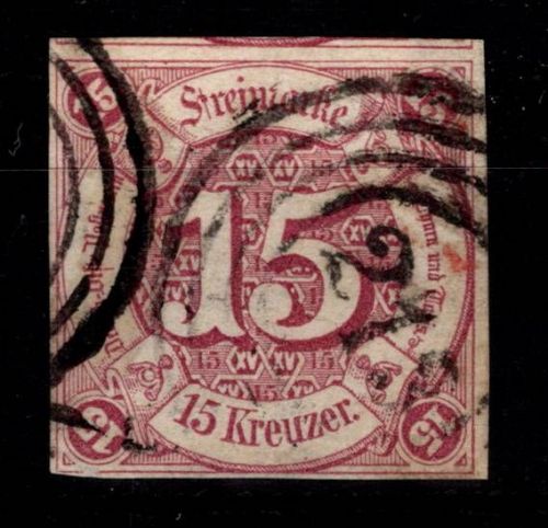 Thurn & Taxis 24 gestempelt