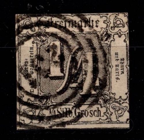 Thurn & Taxis 26 gestempelt