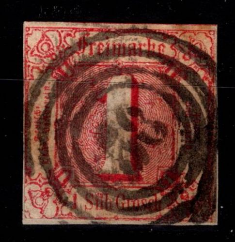 Thurn & Taxis 29 gestempelt