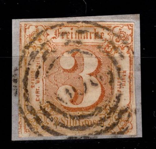 Thurn & Taxis 31 gestempelt