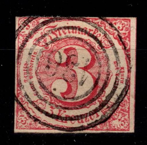 Thurn & Taxis 32 gestempelt