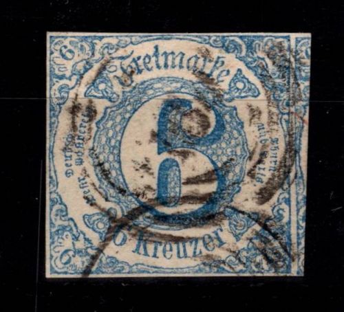 Thurn & Taxis 33 gestempelt