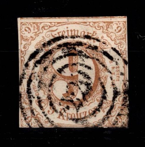 Thurn & Taxis 34 gestempelt