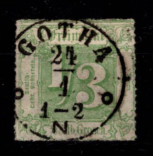 Thurn & Taxis 36 gestempelt