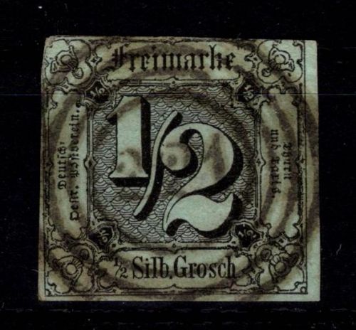 Thurn & Taxis 3 gestempelt