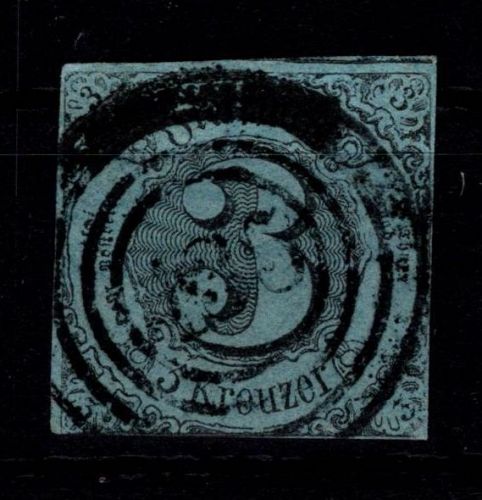 Thurn & Taxis 8 gestempelt