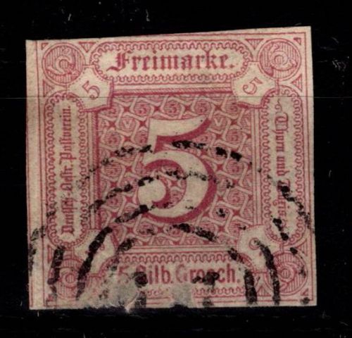 Thurn & Taxis 18 gestempelt