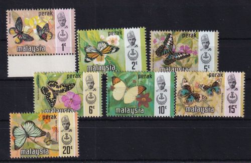 Malaiische Staaten Perak 122 I-126 I postfrisch #DCQ88