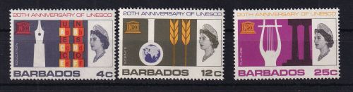 Barbados 259-61 postfrisch #DCQ97