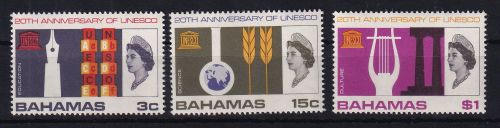 Bahamas 254-256 postfrisch #DCQ99