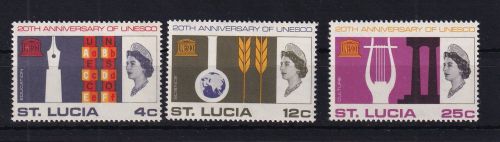 St. Lucia 200-202 postfrisch #DCR13