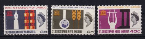 St. Christopher-Nevis-Anguilla 172-174 postfrisch #DCR17