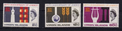 Virgin Islands 172-174 postfrisch #DCR21