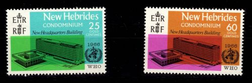 New Hebrides Condominum 244-245 postfrisch #DCR36