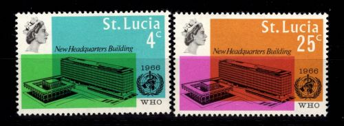 St. Lucia 186/192 postfrisch #DCR40