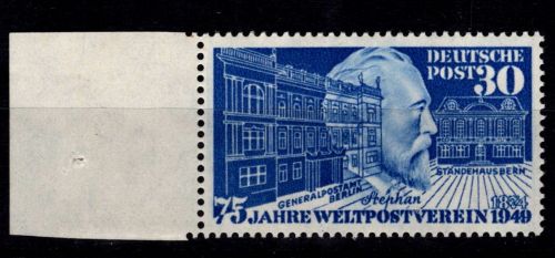 BRD 116 postfrisch breiter linker Seitenrand #DEF00