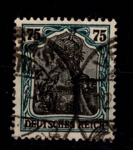 Deutsches Reich 104 a gestempelt Infla geprüft #DEF22