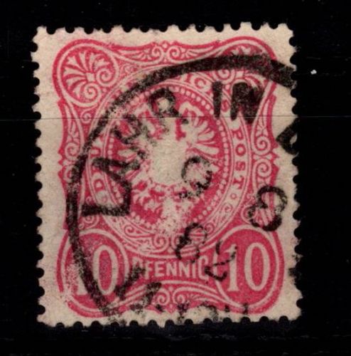 Deutsches Reich 41 ab gestempelt geprüft Zenker BPP #DEF46