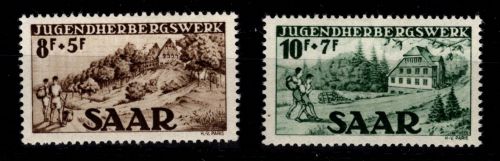 Saarland 262-263 postfrisch #DEQ03