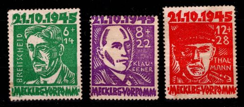 SBZ 20-22 mit Falz #DEQ13